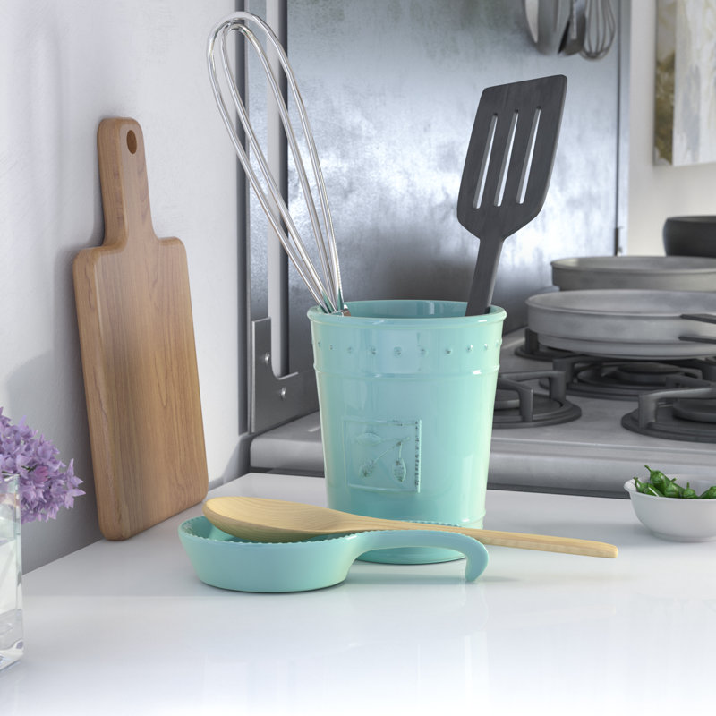 Lark Manor Spoon Rest and Utensil Crock & Reviews Wayfair